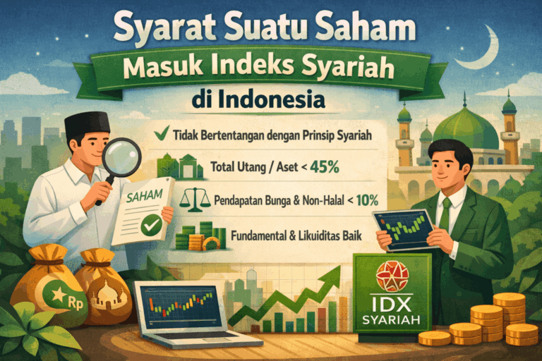 Syarat Suatu Saham Masuk Indeks Syariah di Indonesia